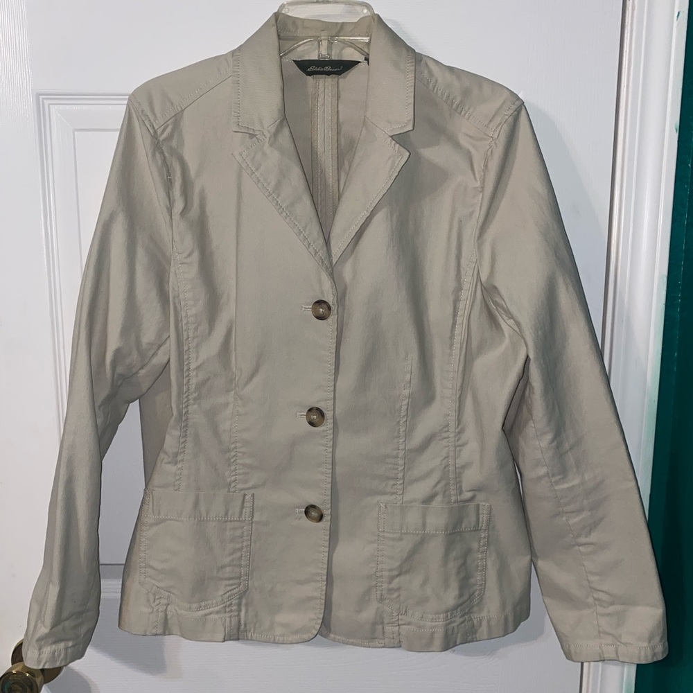 Eddie Bauer Women's Beige Blazer‎